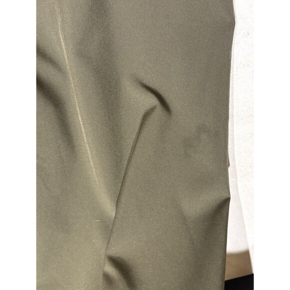 Old Navy Wide Leg Cropped Pants Size XL Olive Green Athleisure Casual Pull On - Picture 8 of 10